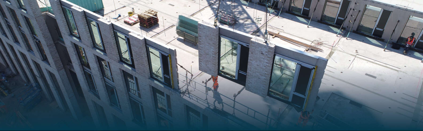 Precast concrete manufacturing environment